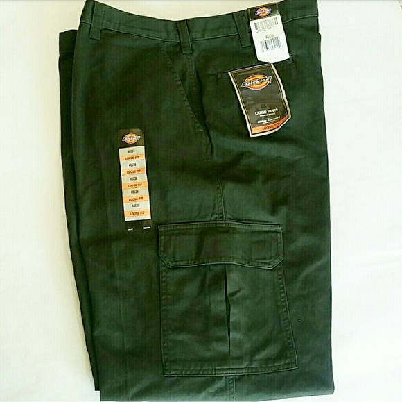 dickies green cargo pants